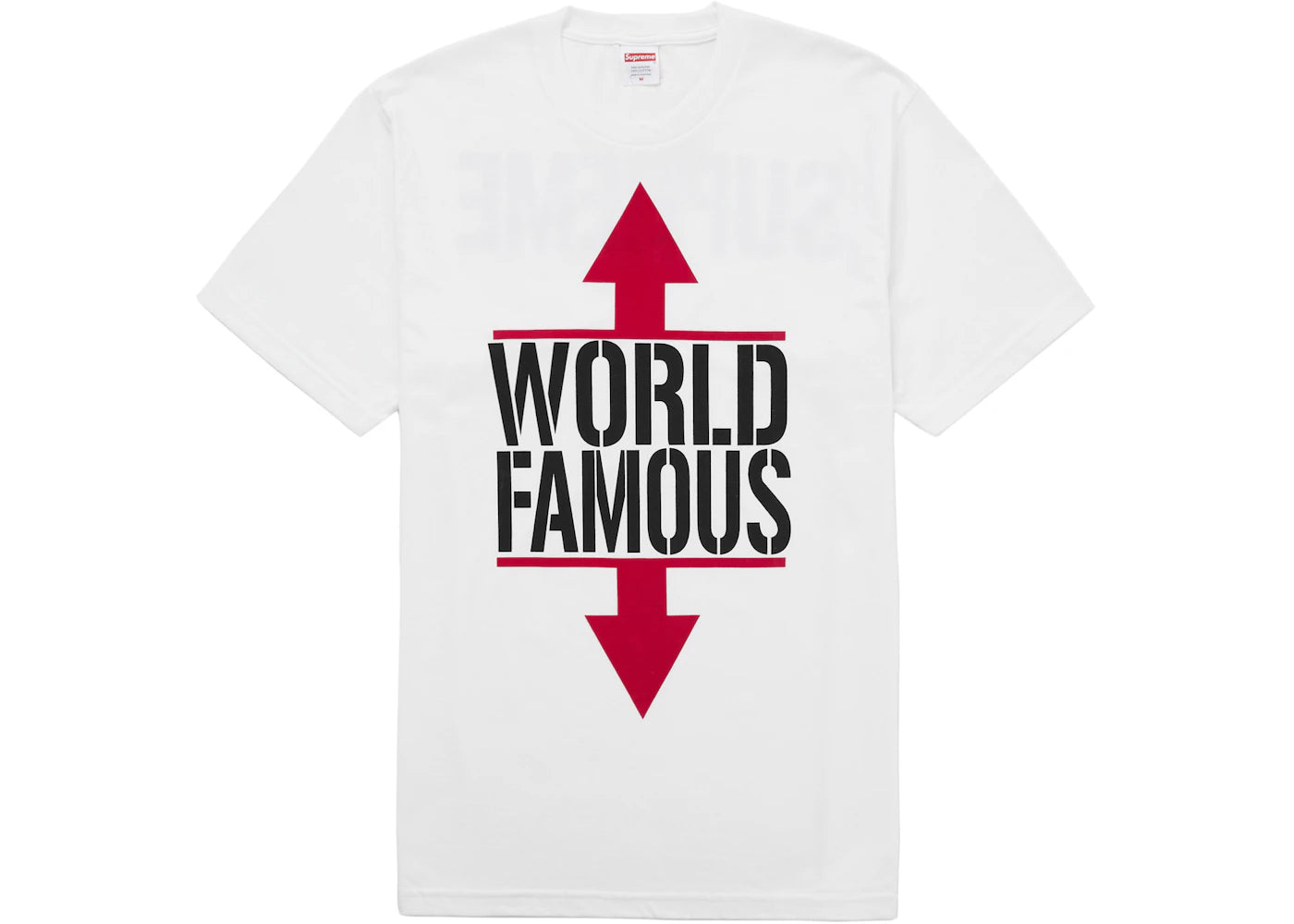 Supreme World Famous Tee White