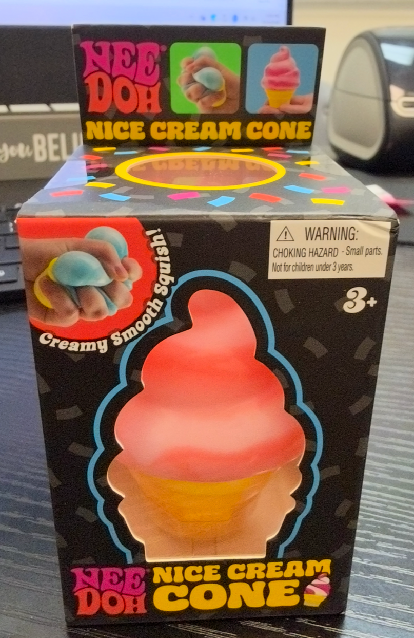 NEEDOH NICE CREAM CONE ORANGE