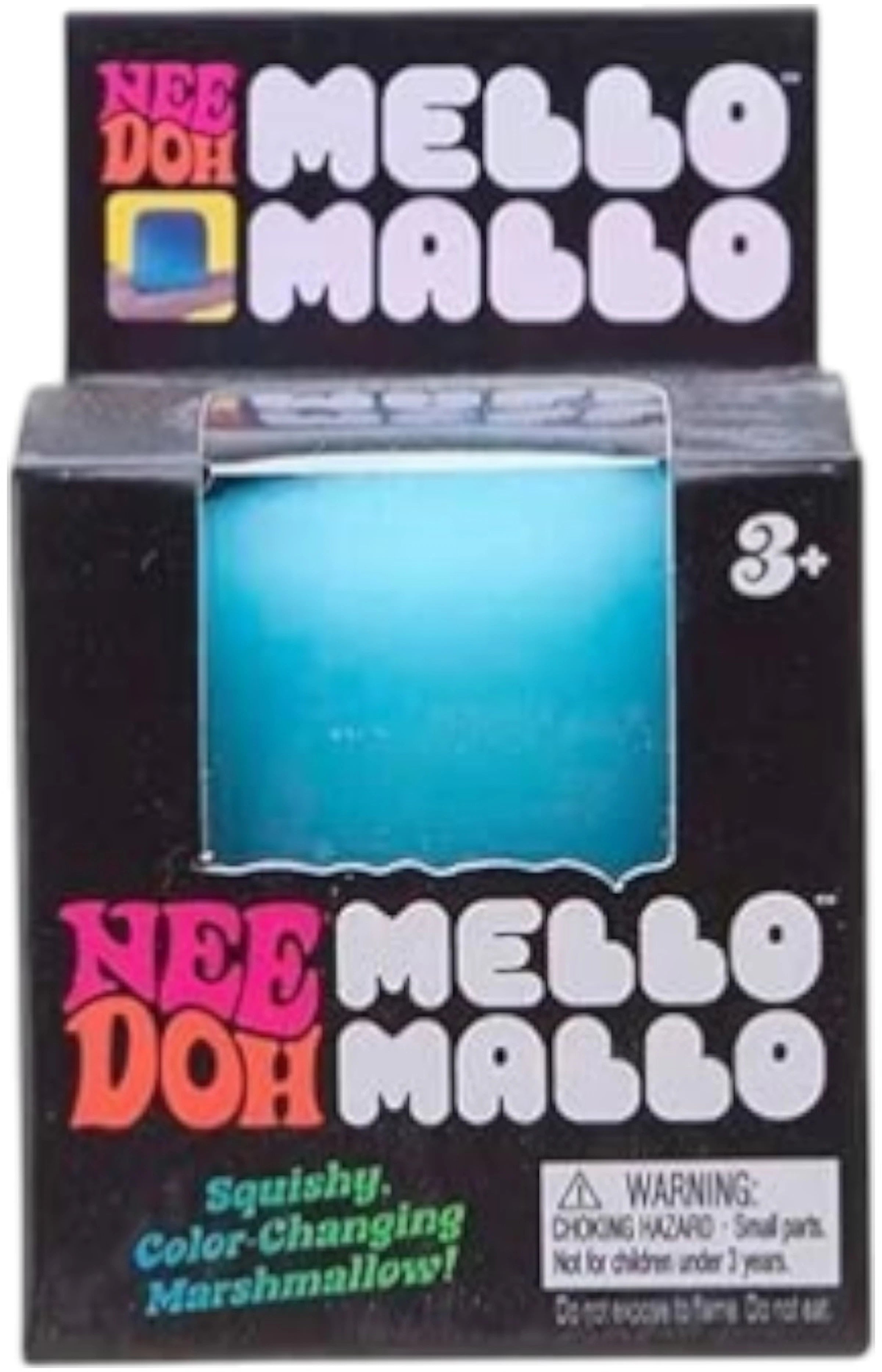 NeeDoh Mello Mallo Squishy Fidget Toy Blue
