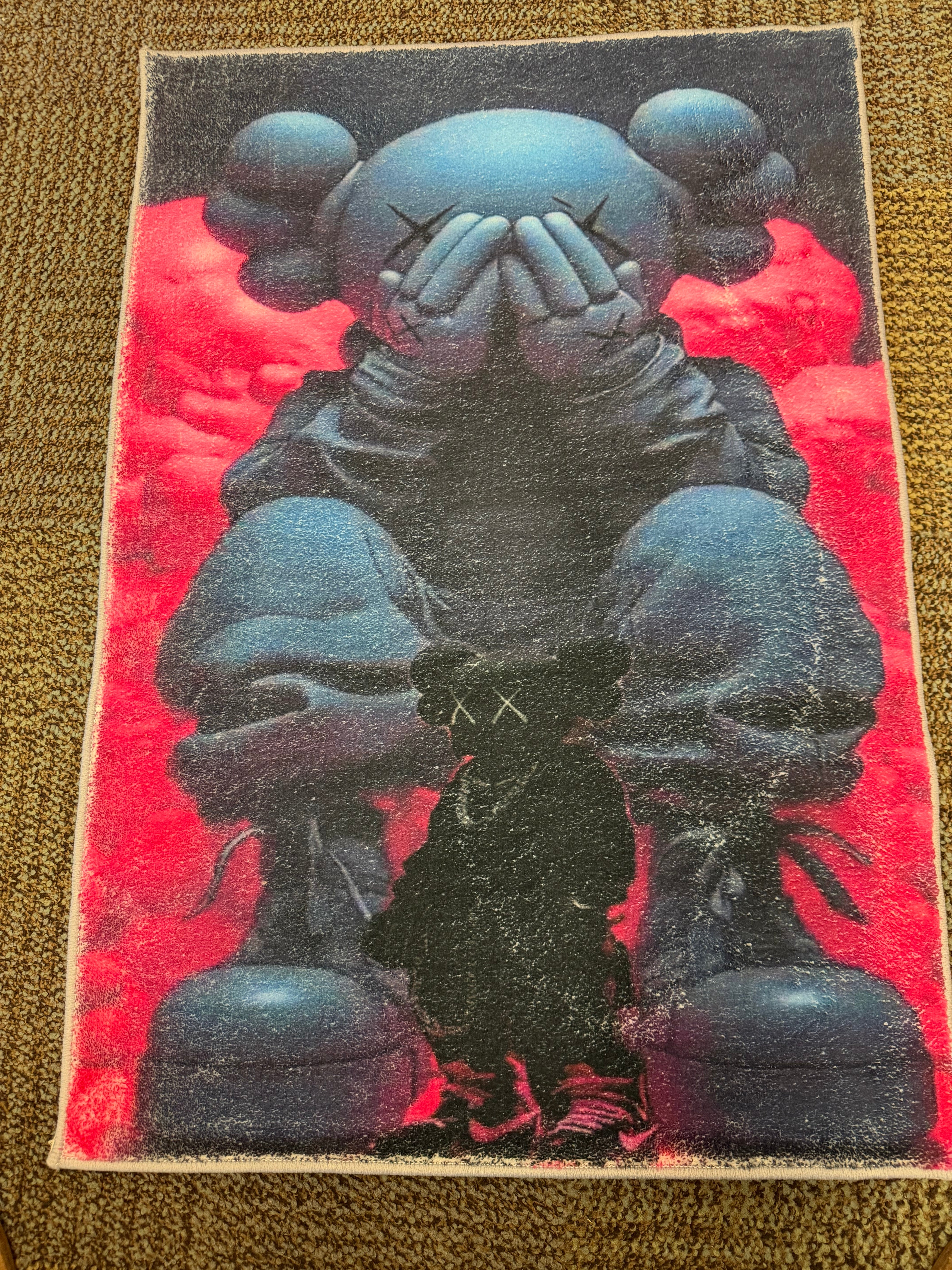 KAWS COMPANION RUG