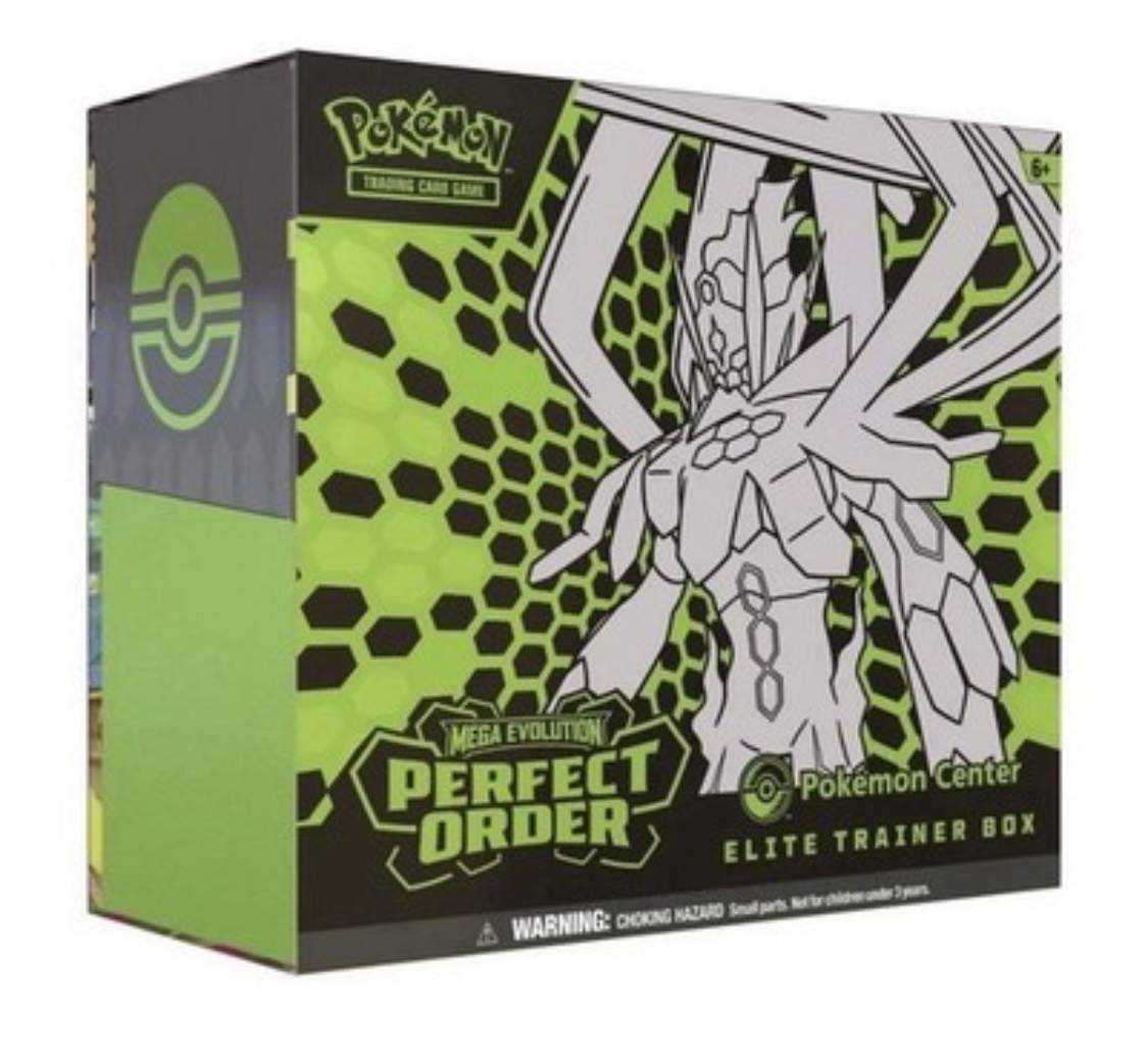 2026 Pokémon TCG Mega Evolution Perfect Order Elite Trainer Box