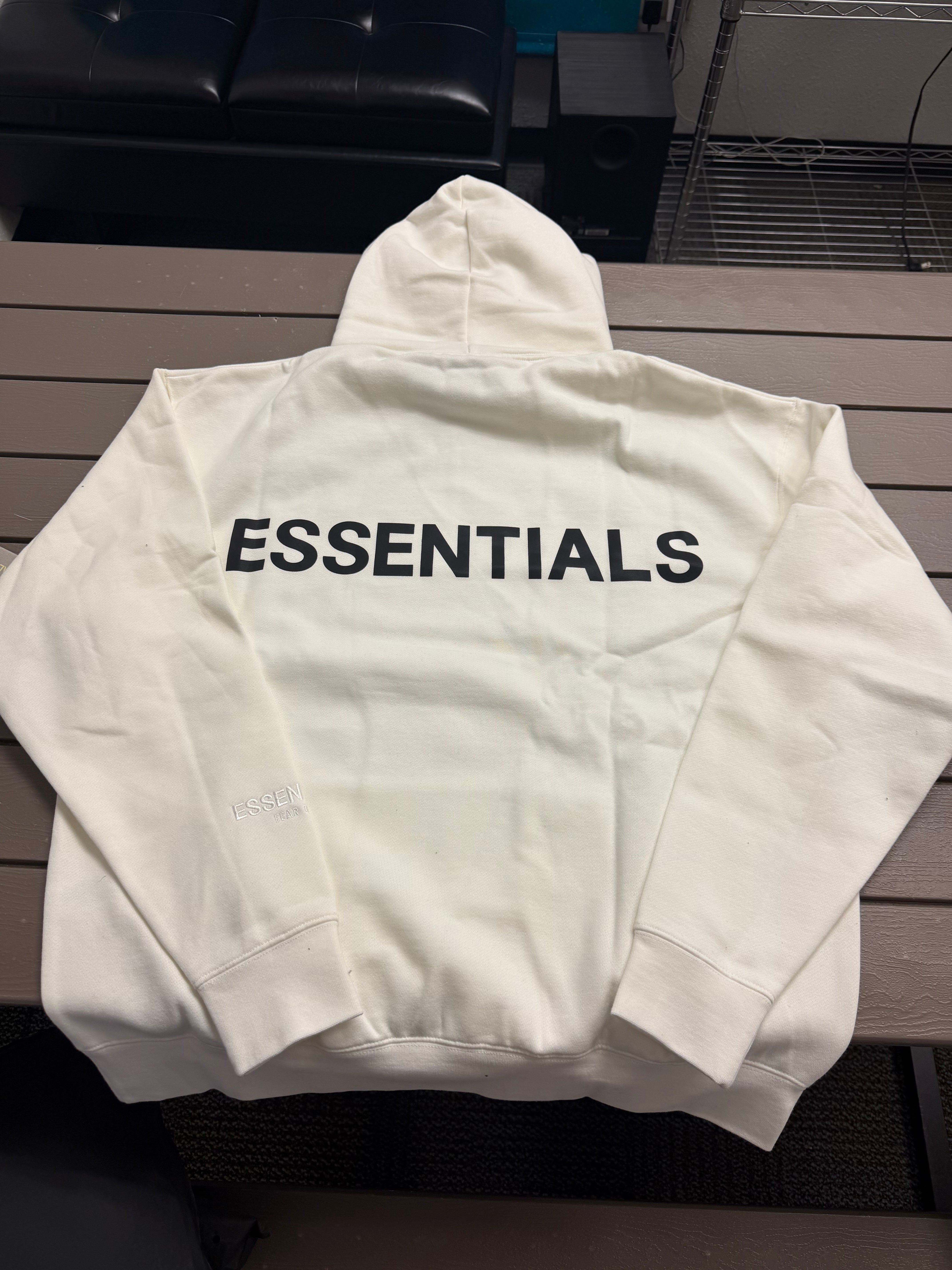 Essentials fear of God white