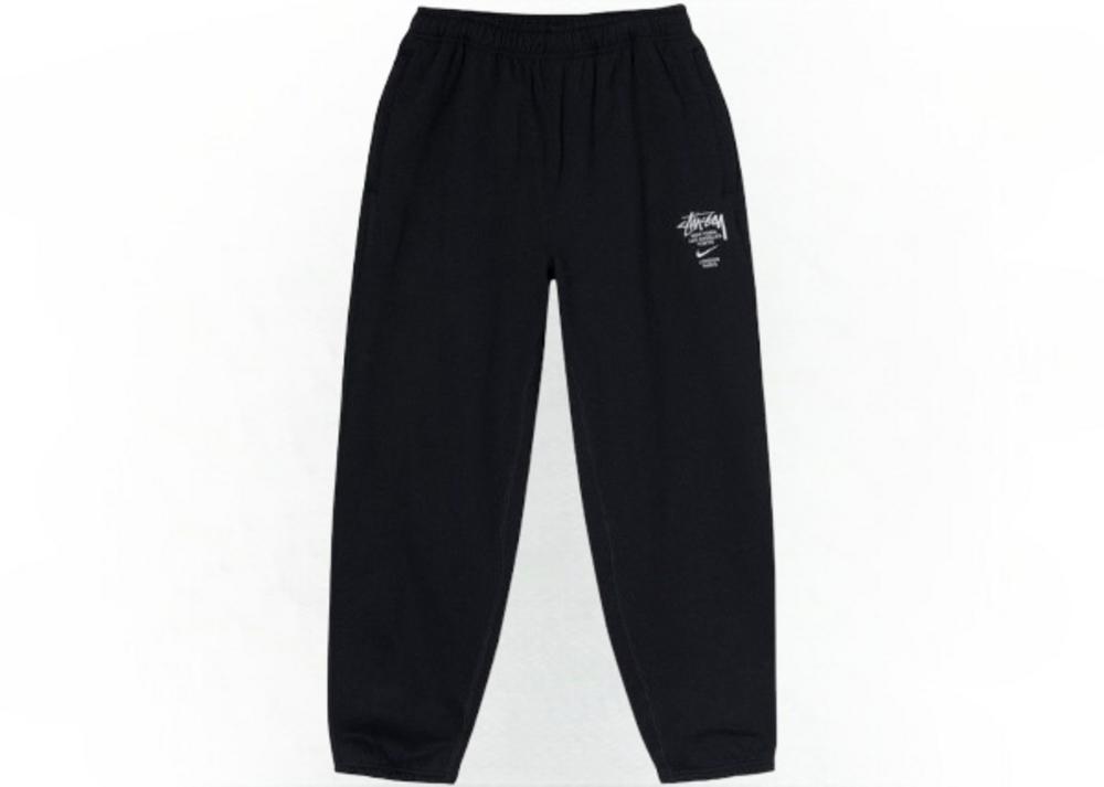 Nike x Stussy NRG ZR Fleece Pant Black