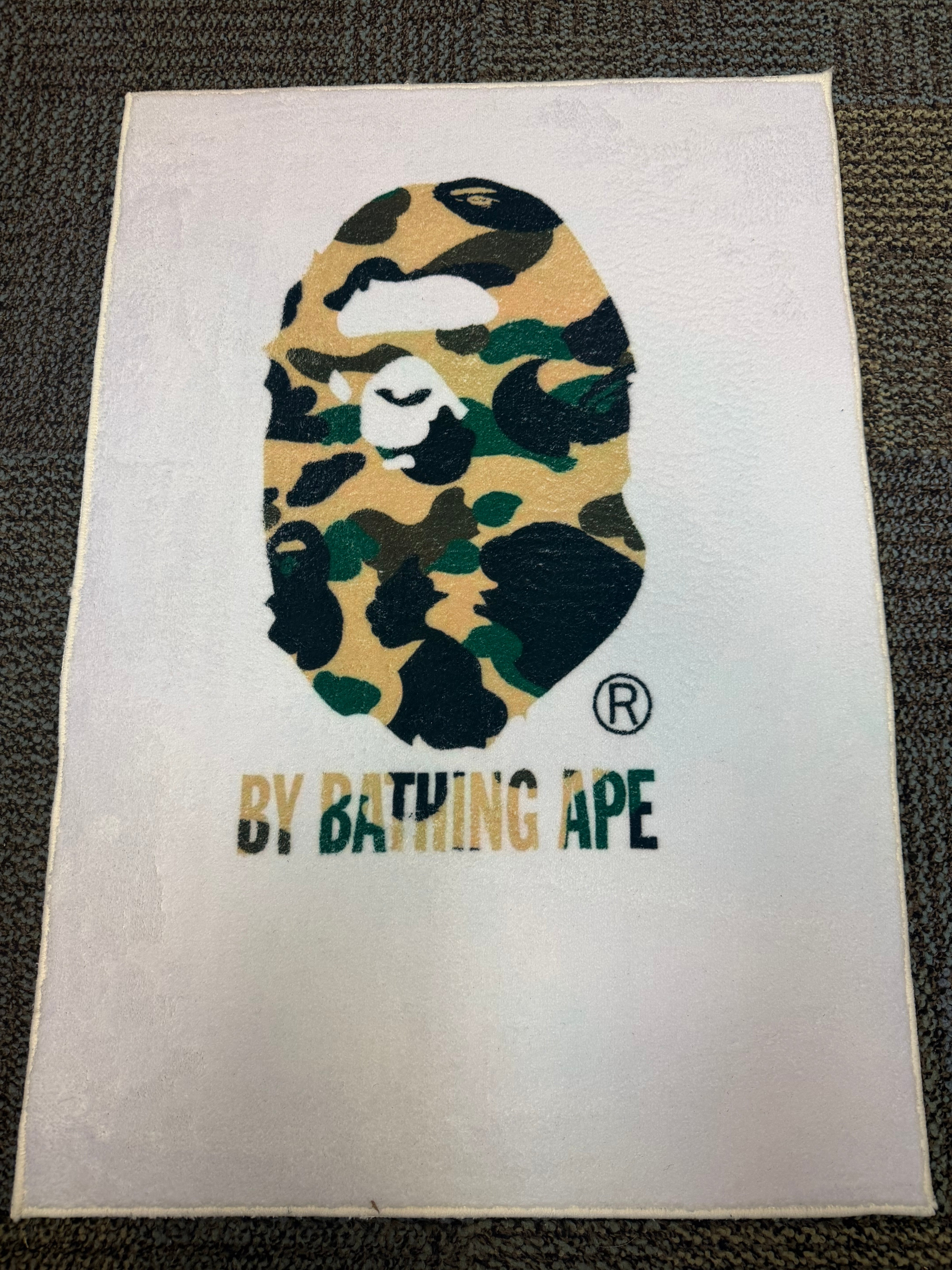 BAPE CAMO RUG