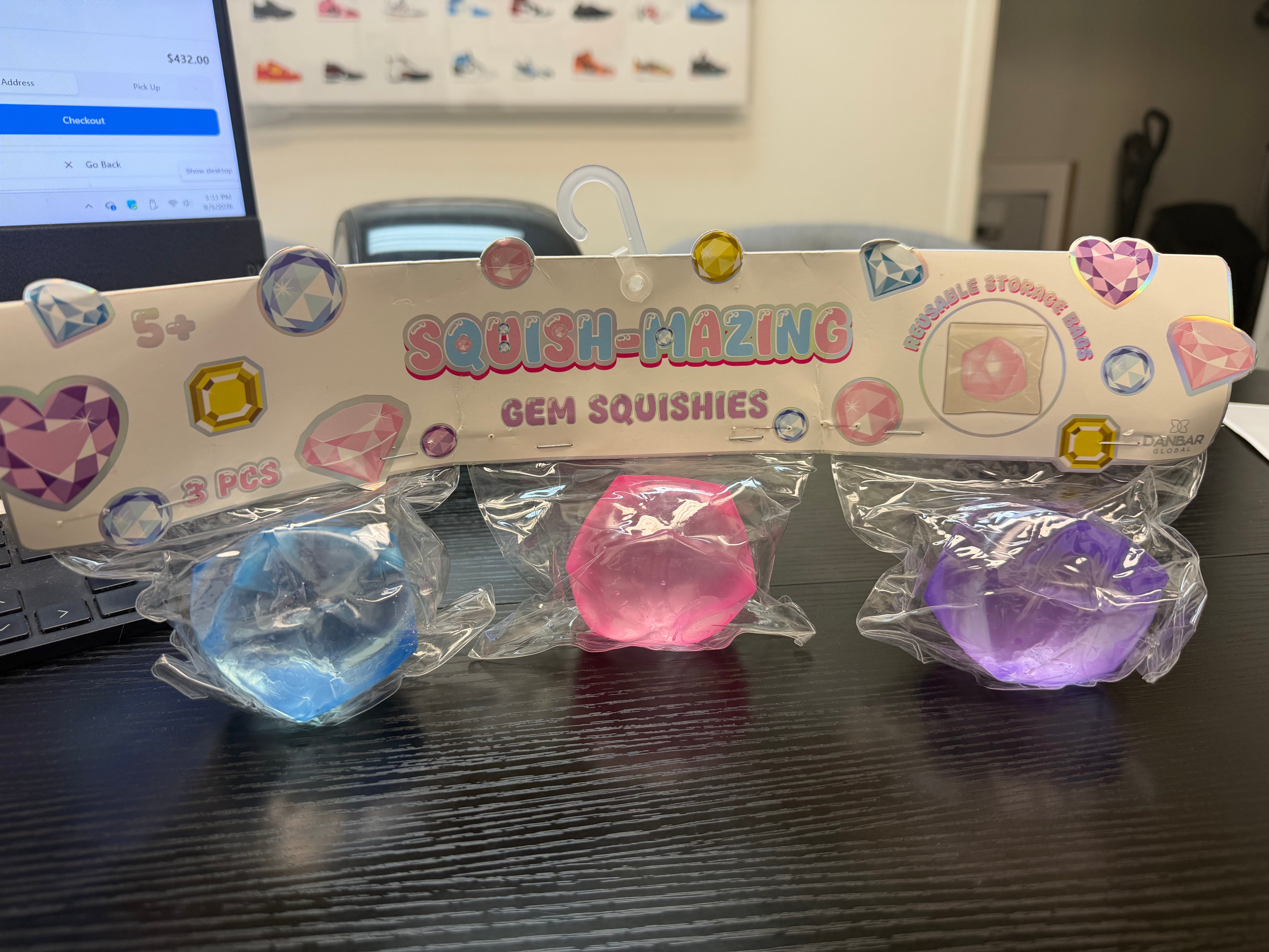 GEM-SQIUSHES 3 PACK