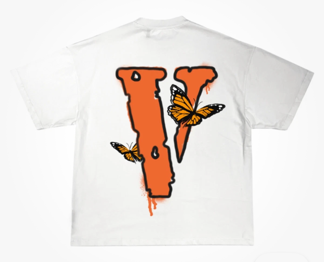 Vlone x Juice world Butterfly T shirt XL