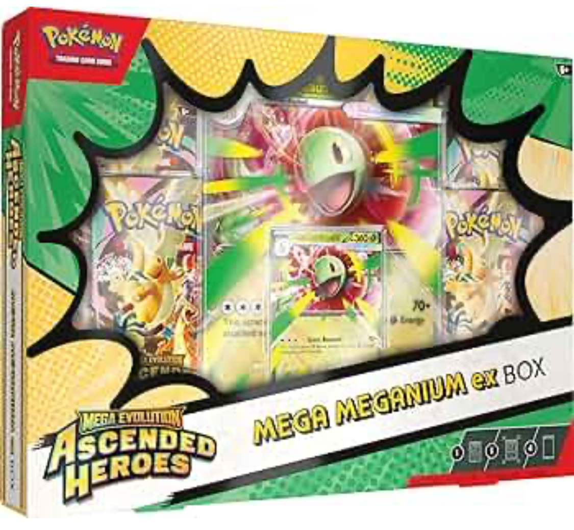 2026 Pokemon TCG Mega Evolution Ascended Heroes Mega Meganium ex Box