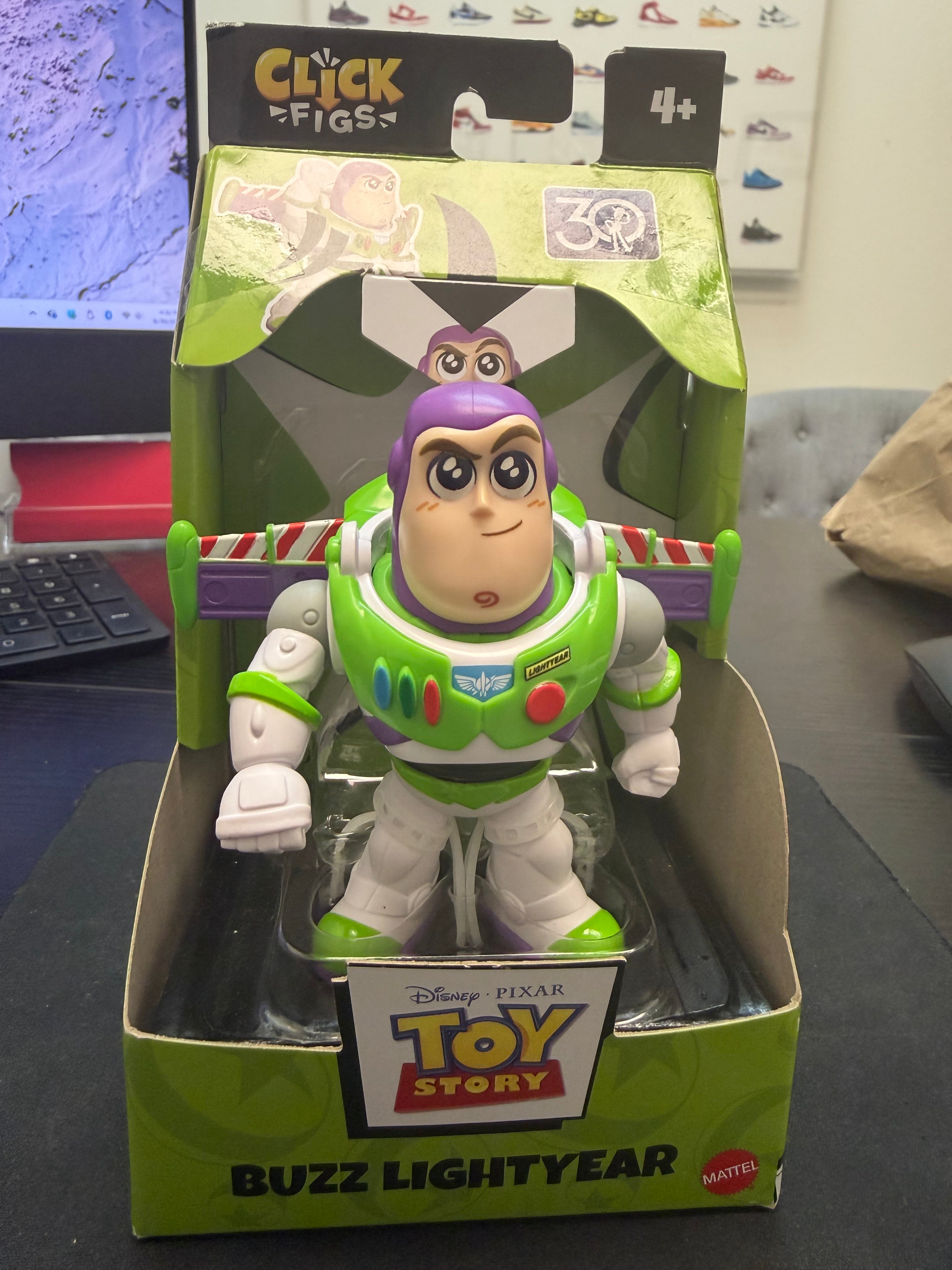DISNEY AND PIXAR CLICK FIGS BUZZ LIGHTYEAR