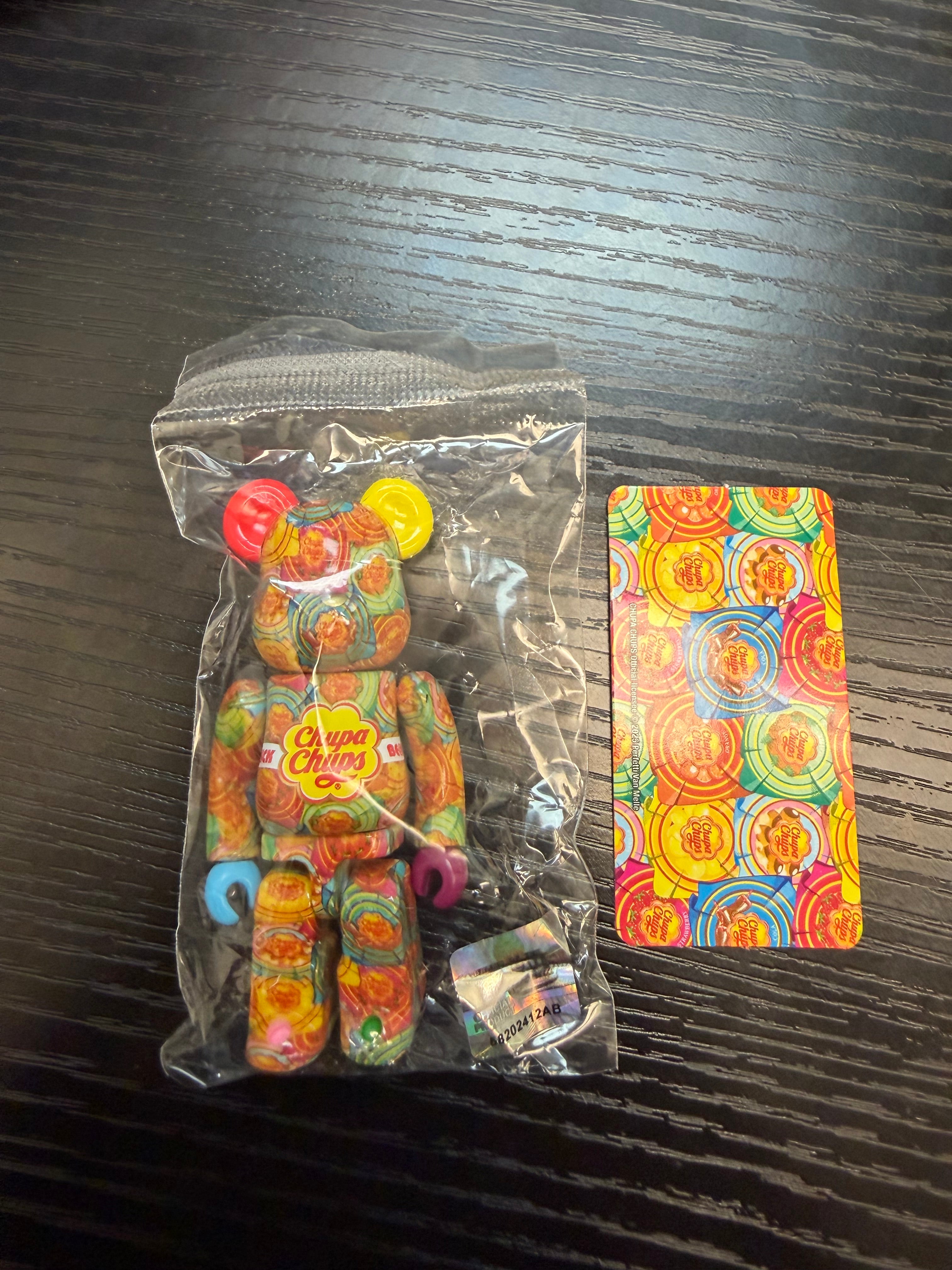 100% BEARBRICK CHUPA CHUPS(SEALED)