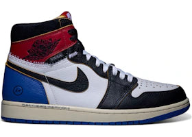 Jordan 1 Retro High OG SP Fragment x Union LA Varsity Red Sport Royal