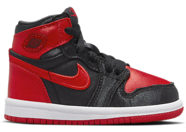 Jordan 1 Retro High OG Satin Bred (TD) – Tall City Sneakers