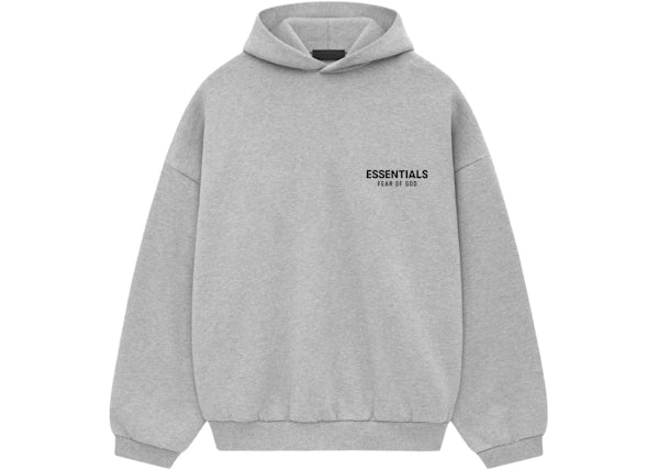 Fear of God Essentials Fleece Hoodie Light Heather Gray