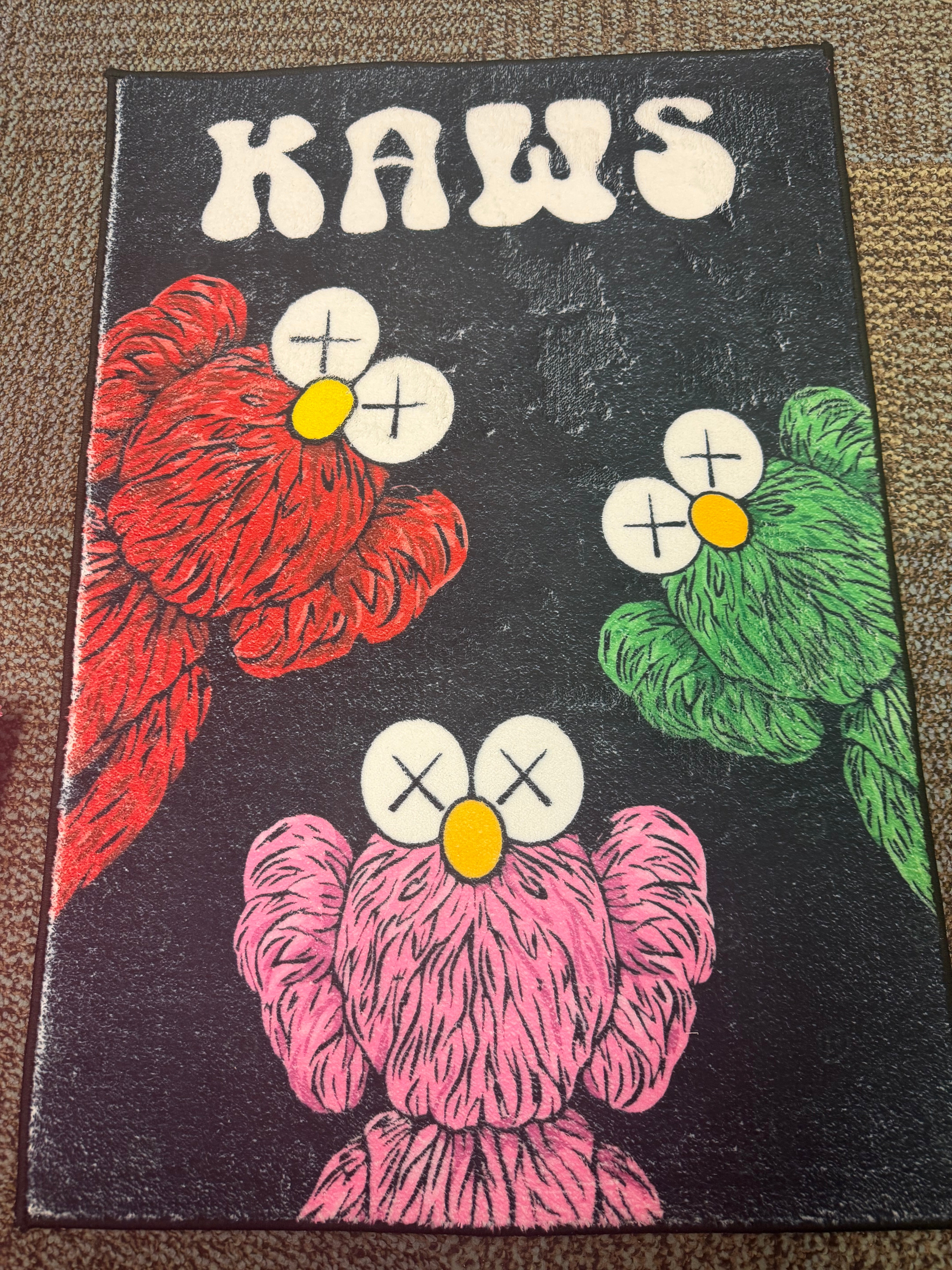 KAWS AND FRIENDS RUG