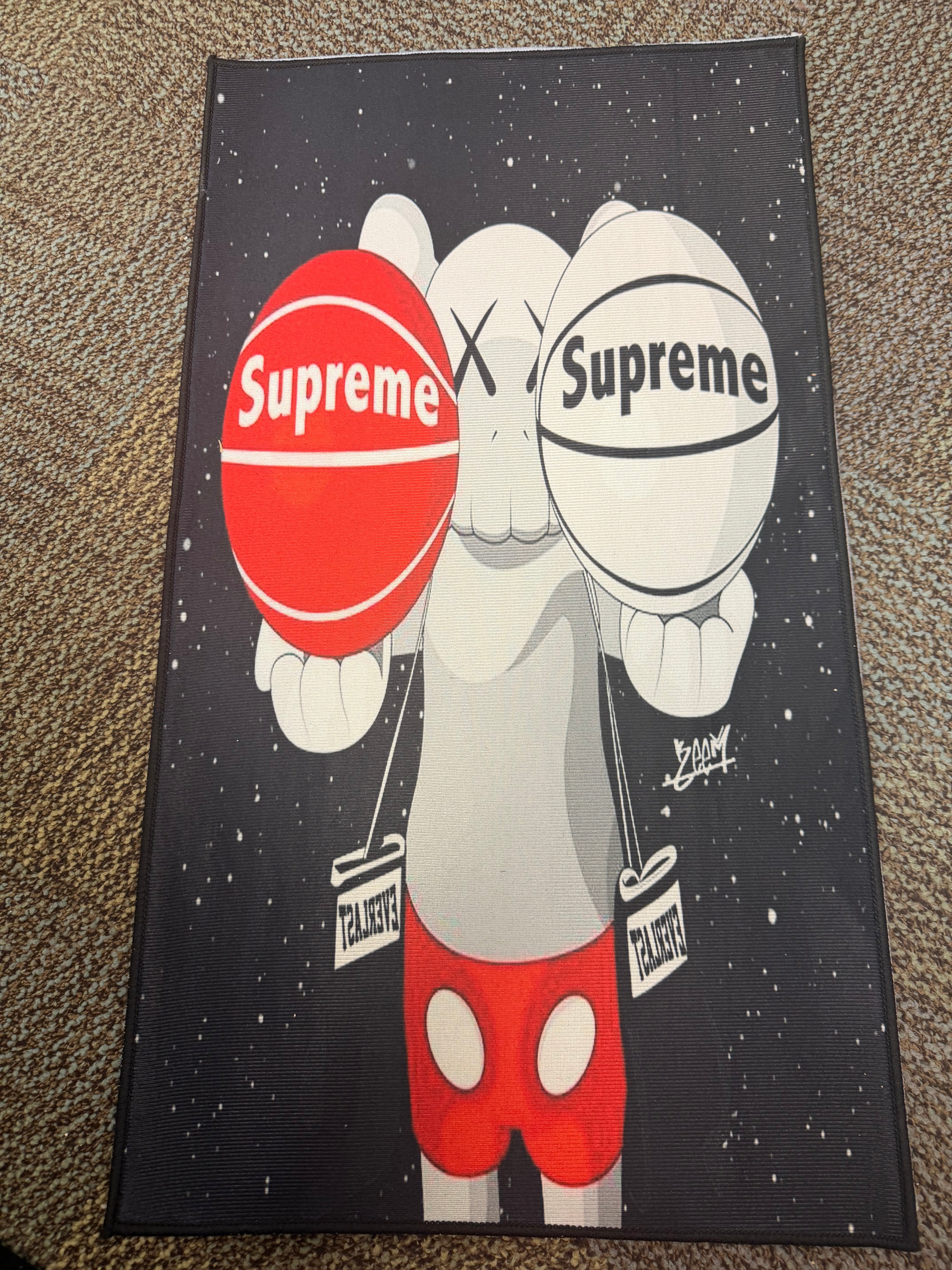 KAWS/BASKETBALL/SUPREME RUG