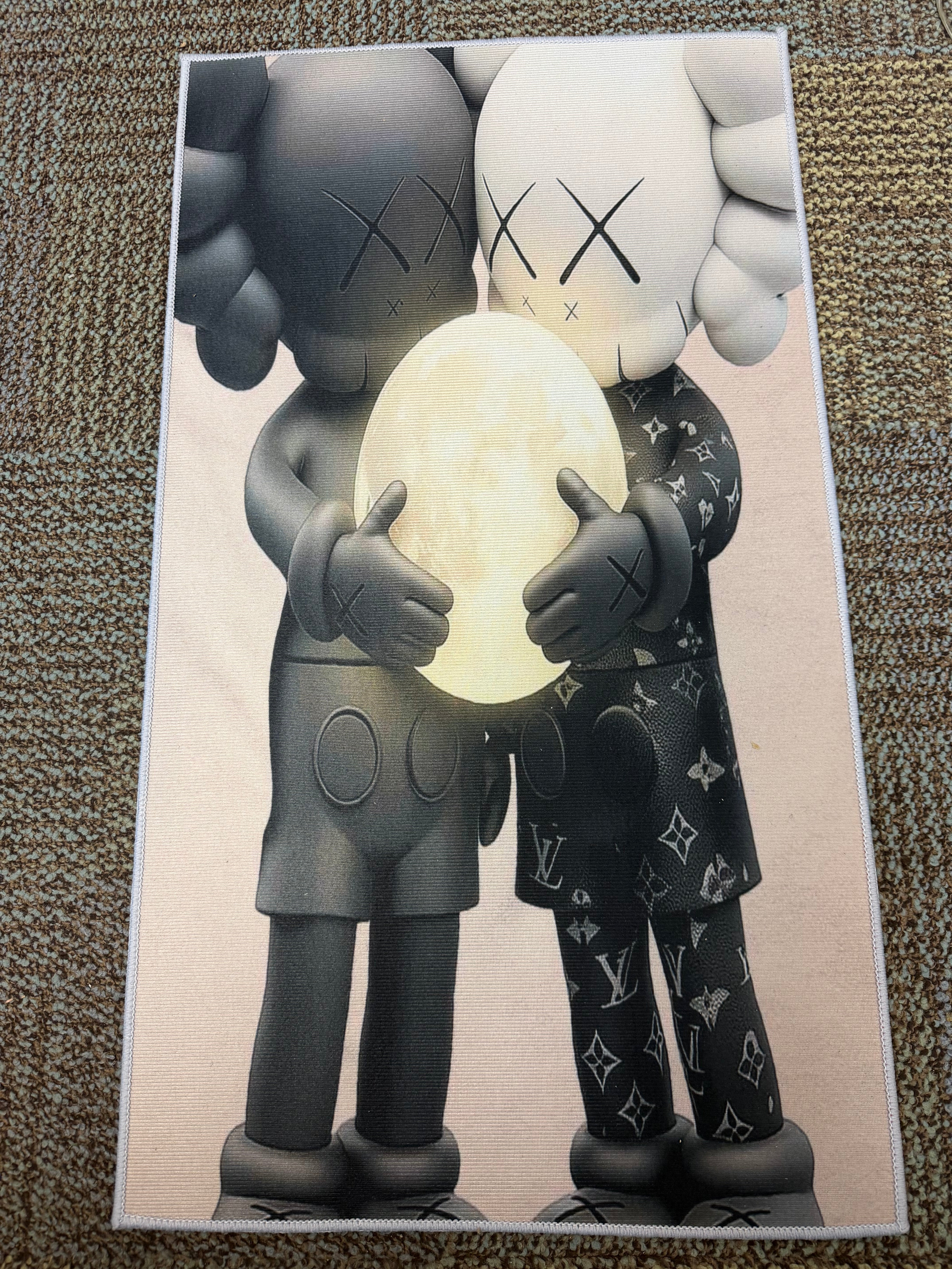 KAWS WITH MOON RUG