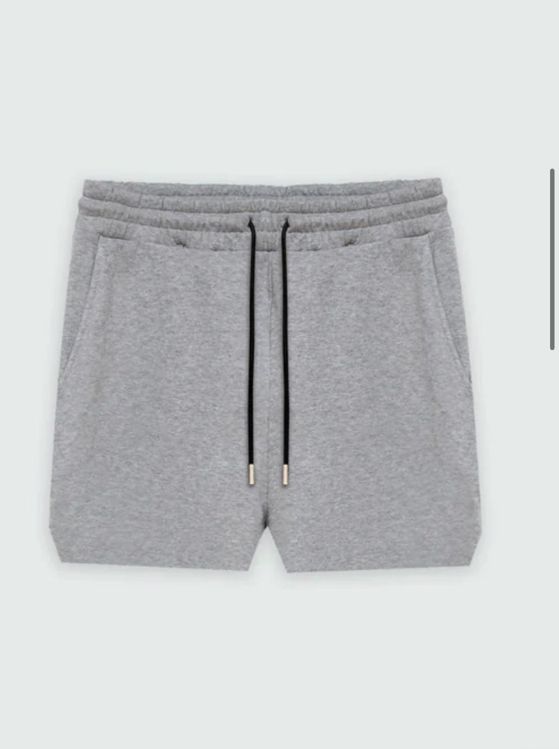 ANANKE GREY SWEAT SHORTS