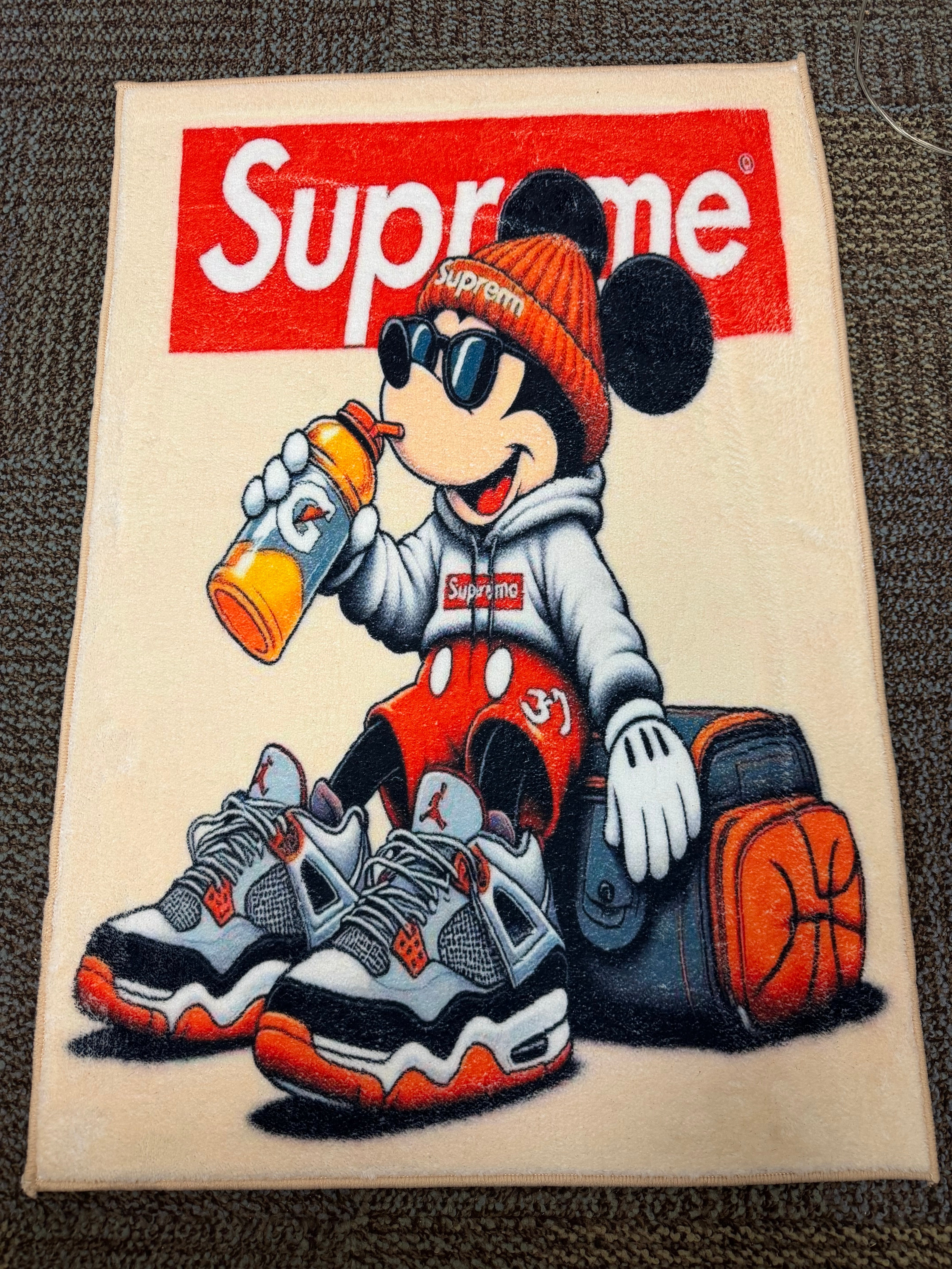MICKEY MOUSE X SUPREME RUG