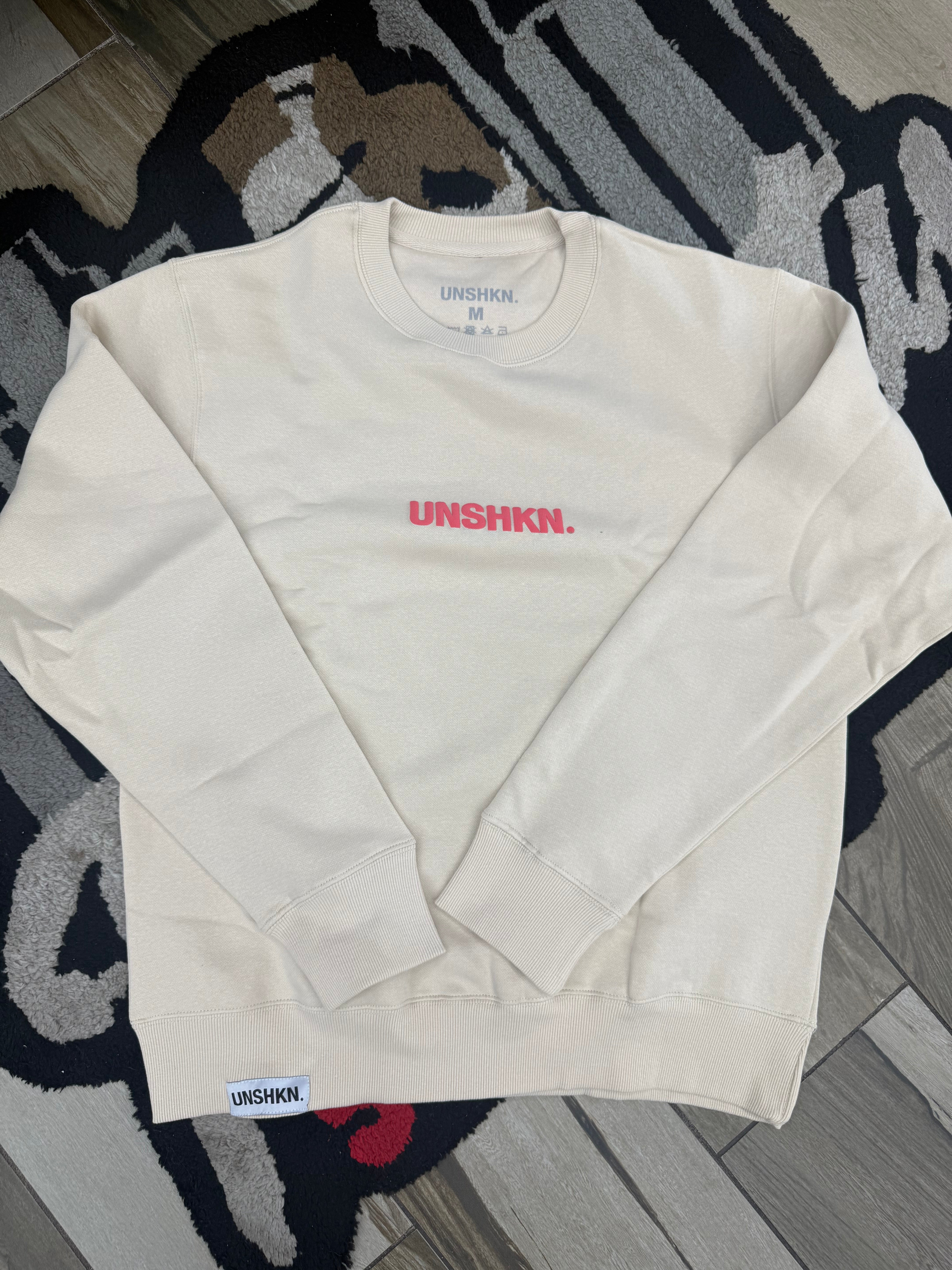 UNSHKN CREAM SWEAT SET