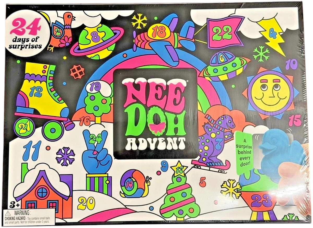 NeeDoh Holiday Advent Calendar 2026 Squishy Fidget Toy