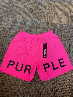 PURPLE BRAND- Pink Swim Shorts