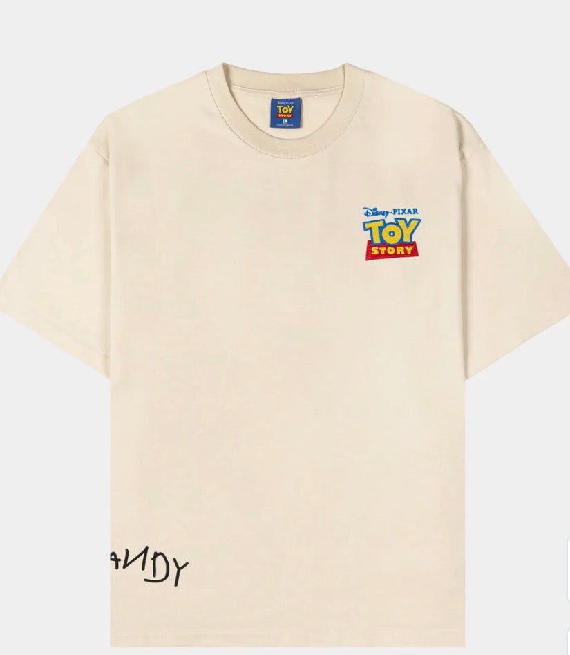 DISNEY AND PIXAR TOY STOREY BEIGE SHIRT