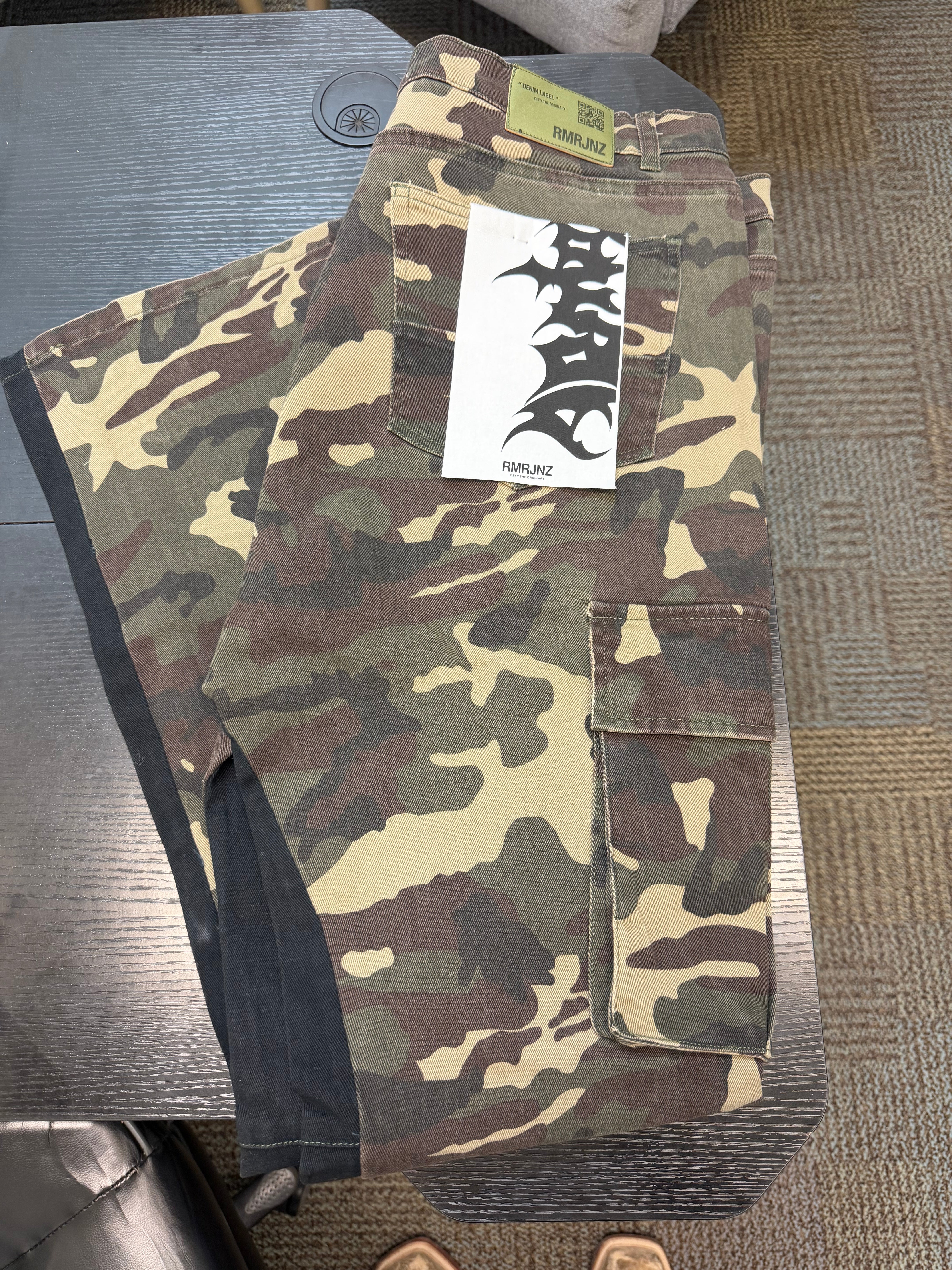 RMRJNZ ARMY CARGO JEANS 34X36