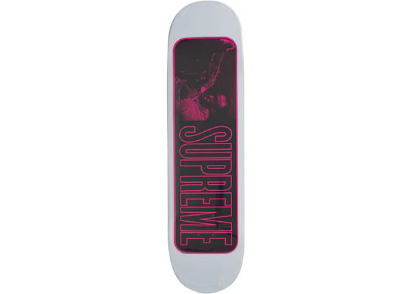 Supreme Miles Davis Skateboard Deck White