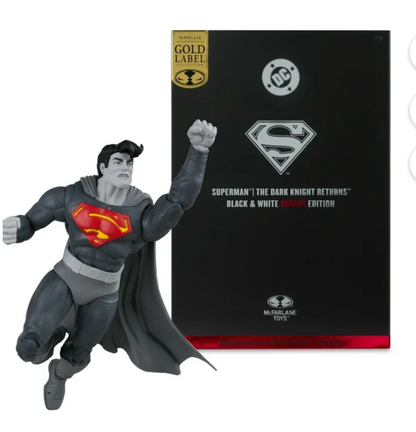 DC BLACK & WHITE ACCENT EDITION SUPERMAN