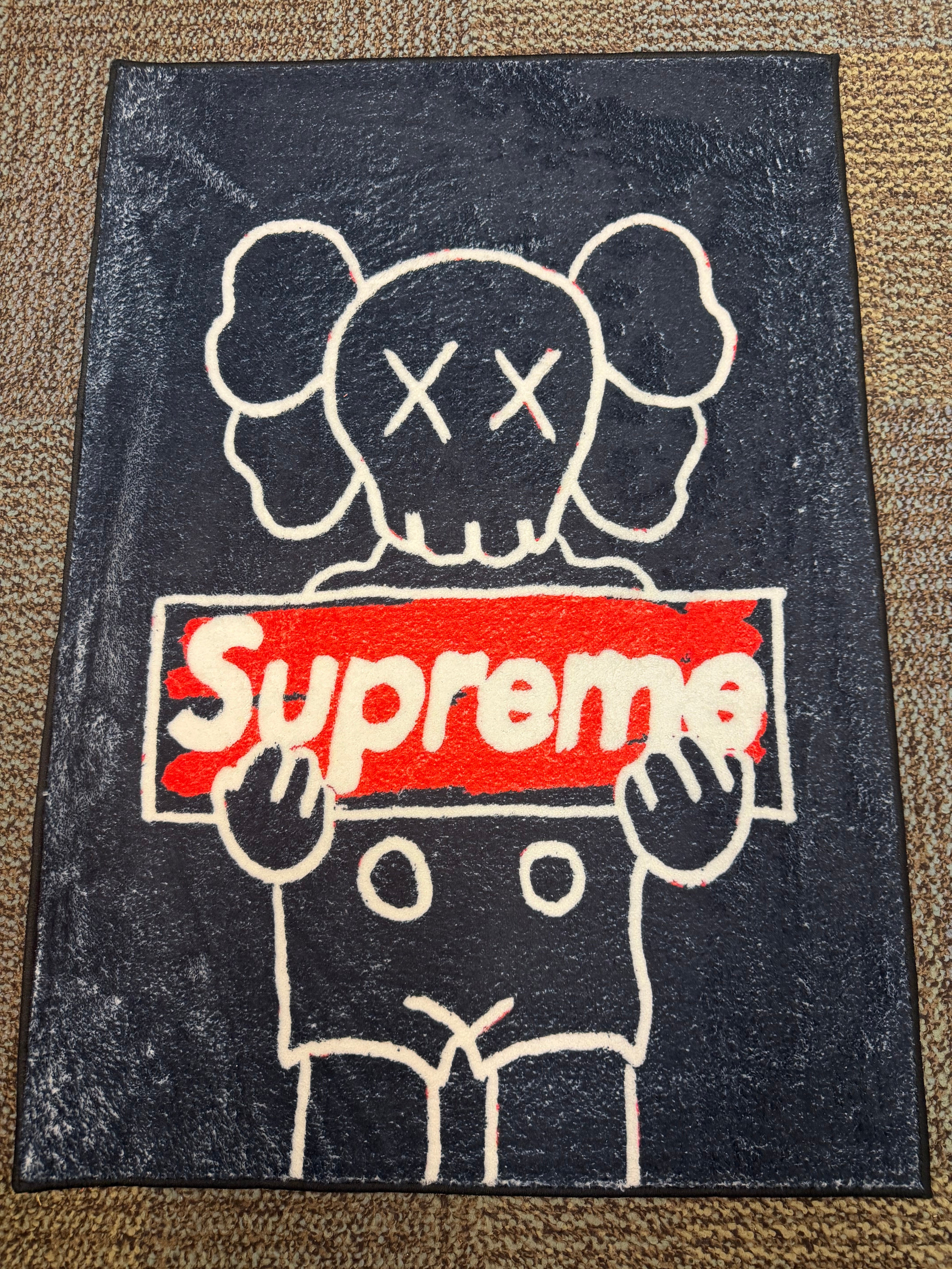 KAWS/SUPREME RUG