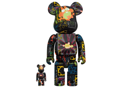 Bearbrick New Akatsuka Nyarome & Beshi 100% & 400% Set