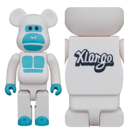 Bearbrick x XLARGE Little Friend 400% White