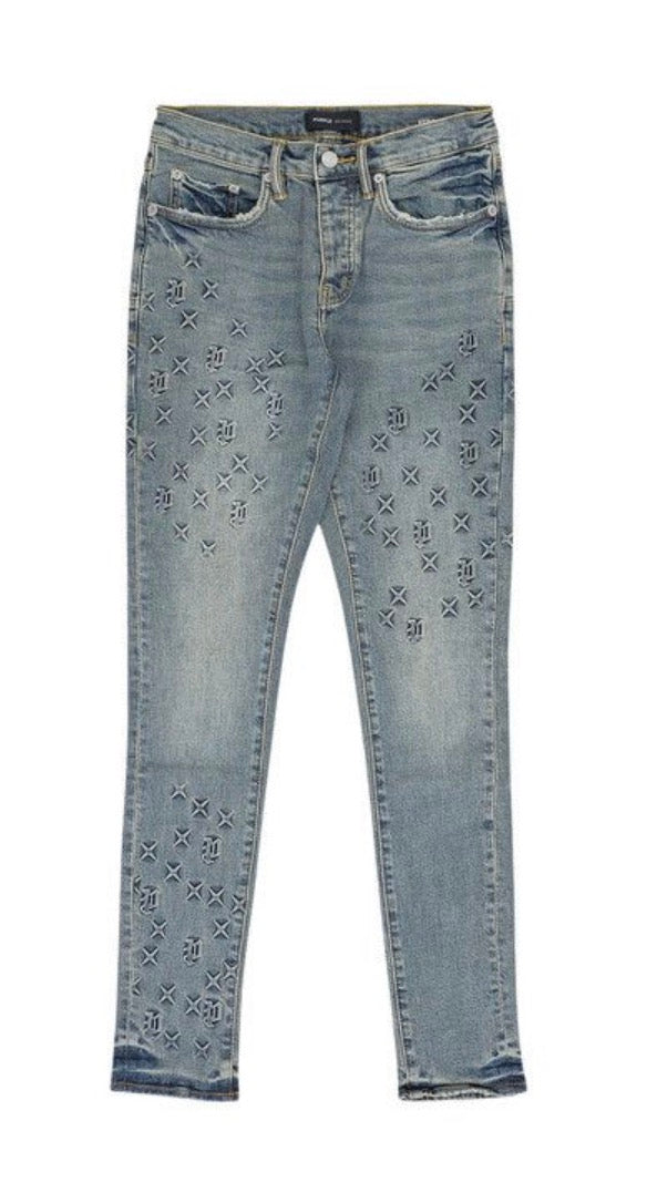 PURPLE JEAN MONOGRAM 38